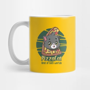 Kawaii pizza cat design Mug